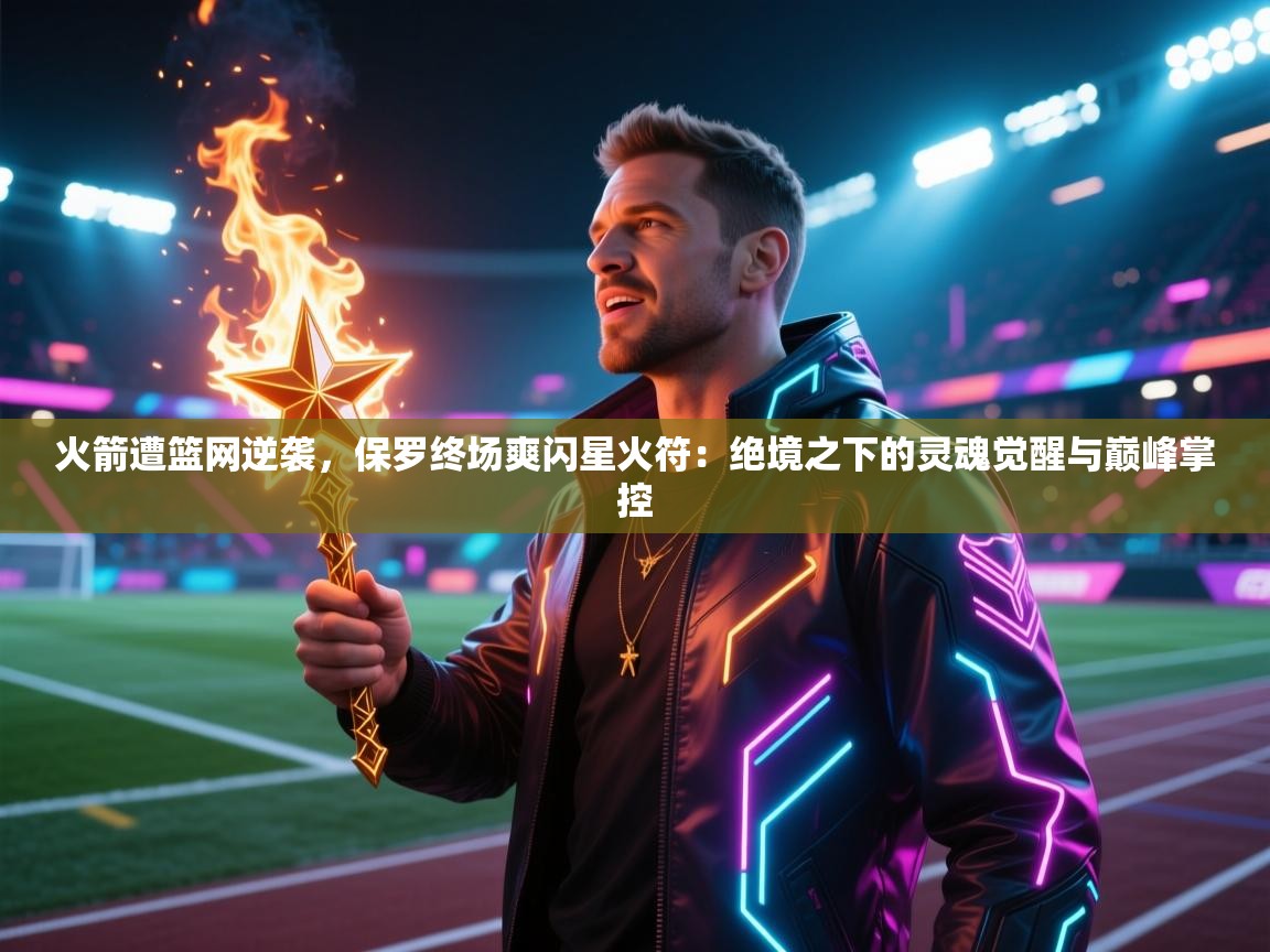 火箭遭篮网逆袭,保罗终场爽闪星火符:绝境之下的灵魂觉醒与巅峰掌控 第1张