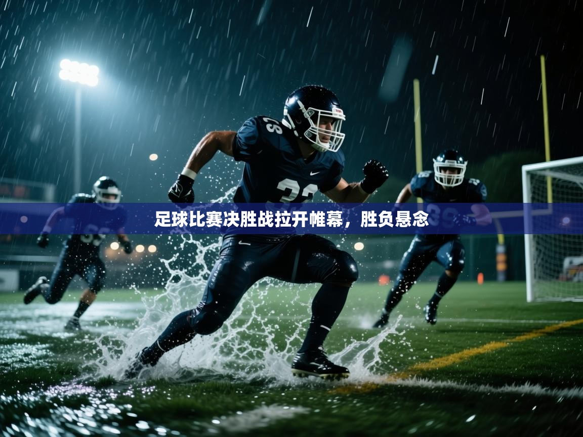 足球比赛决胜战拉开帷幕，胜负悬念