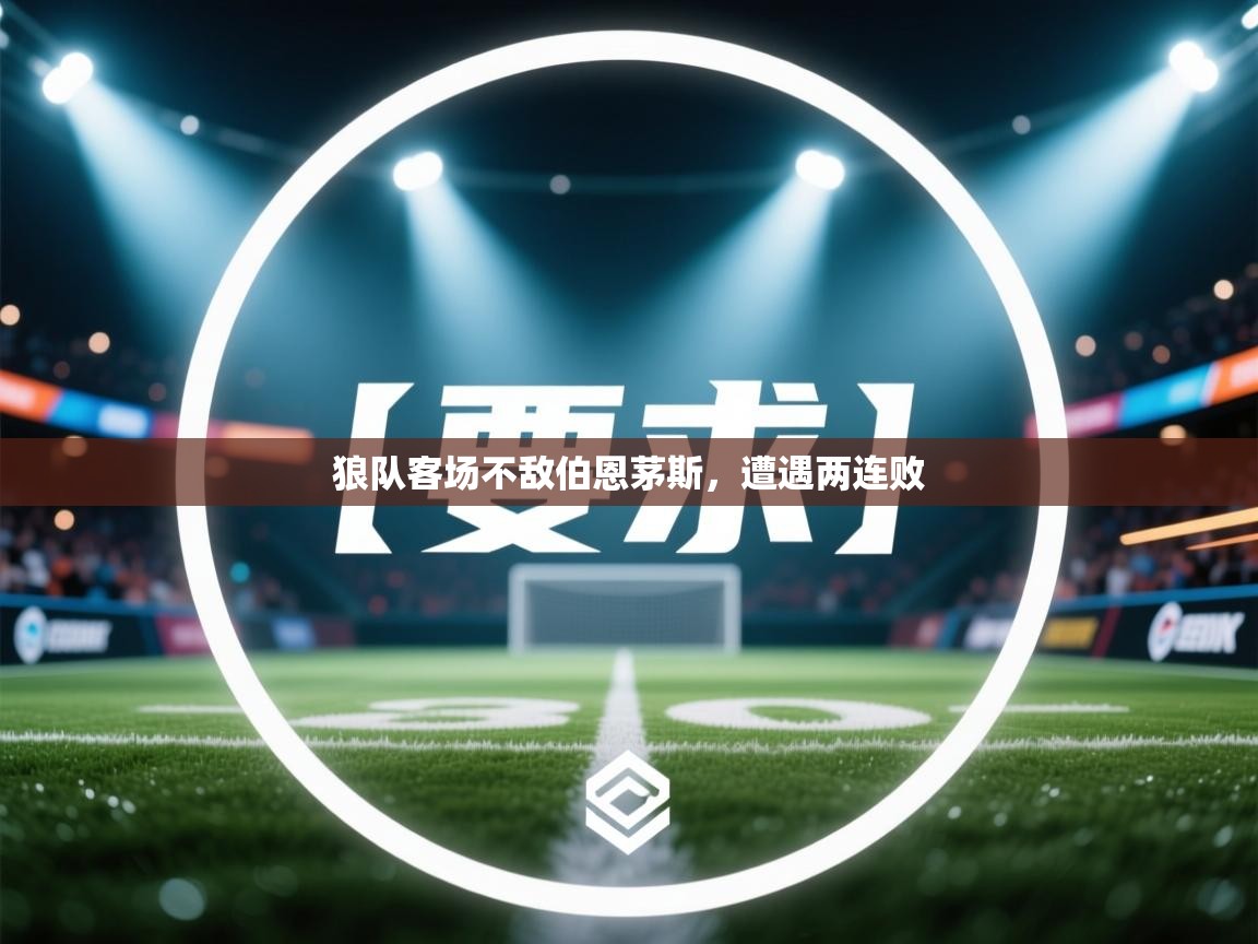 狼队客场不敌伯恩茅斯，遭遇两连败